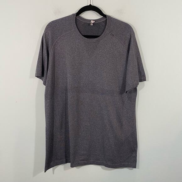 Lululemon Men's Grey Metal Vent Tech Short Sleeve Shirt Size XL - Picture 1 of 10